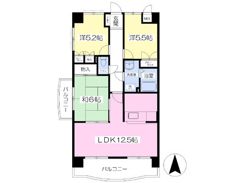 3LDK
