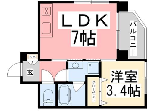 1LDK