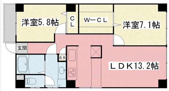 2LDK