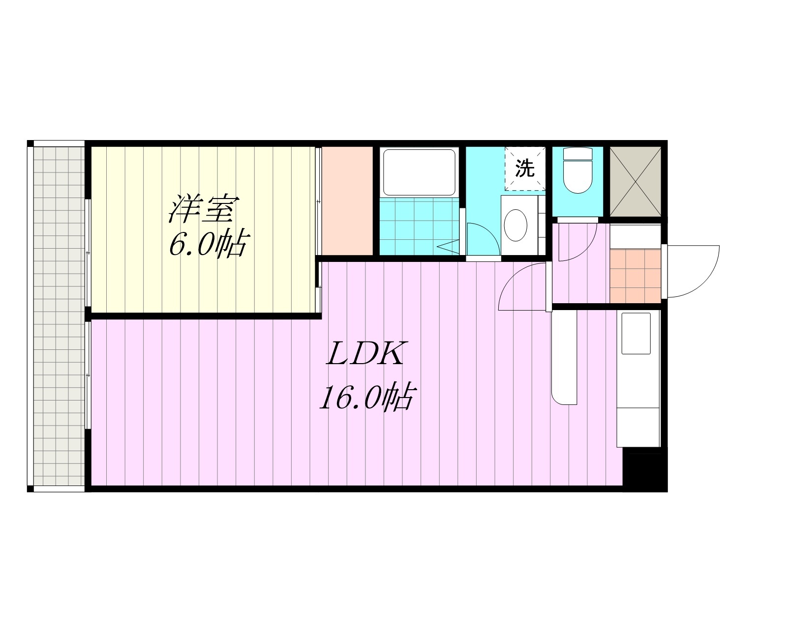 1LDK