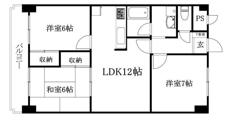 3LDK