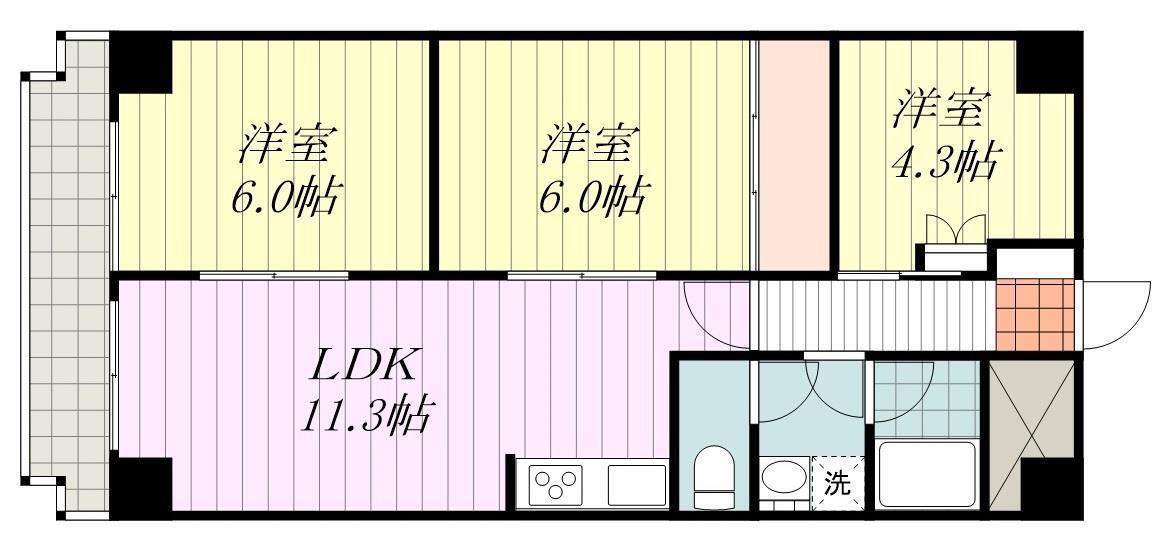 3LDK