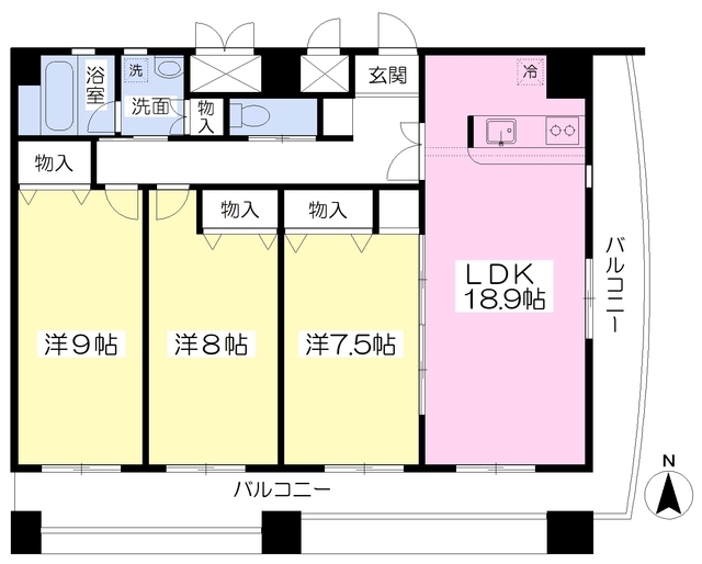 3LDK