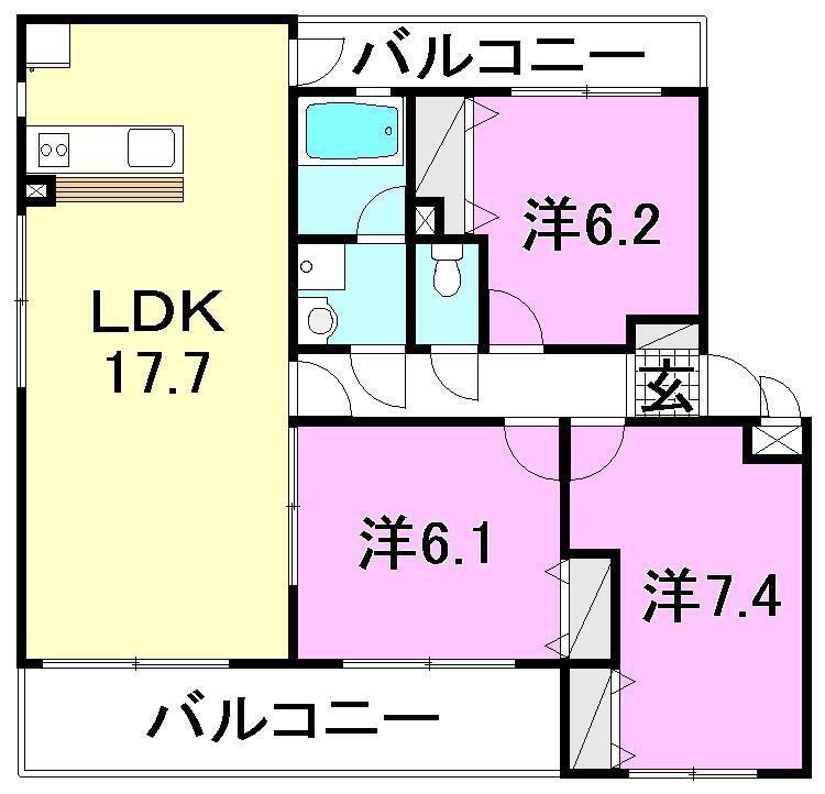 3LDK
