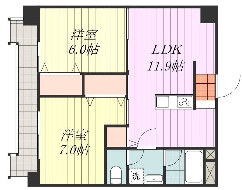 2LDK